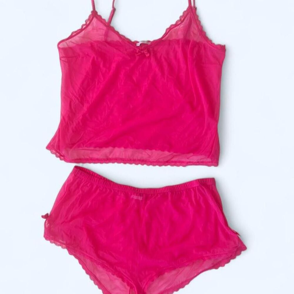 Savage x Fenty mesh lingere set